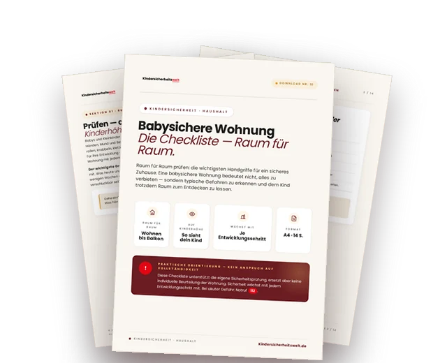 Vorschau der Checkliste Babysichere Wohnung