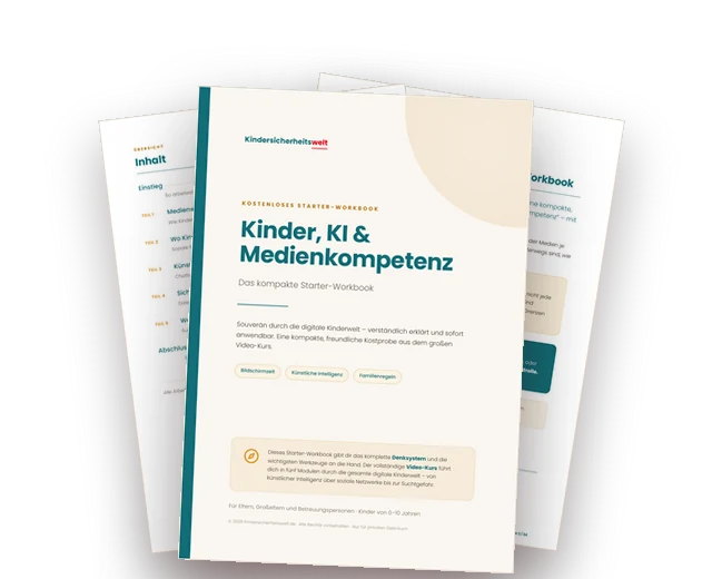 Vorschau Starter-Workbook Kinder, KI & Medienkompetenz